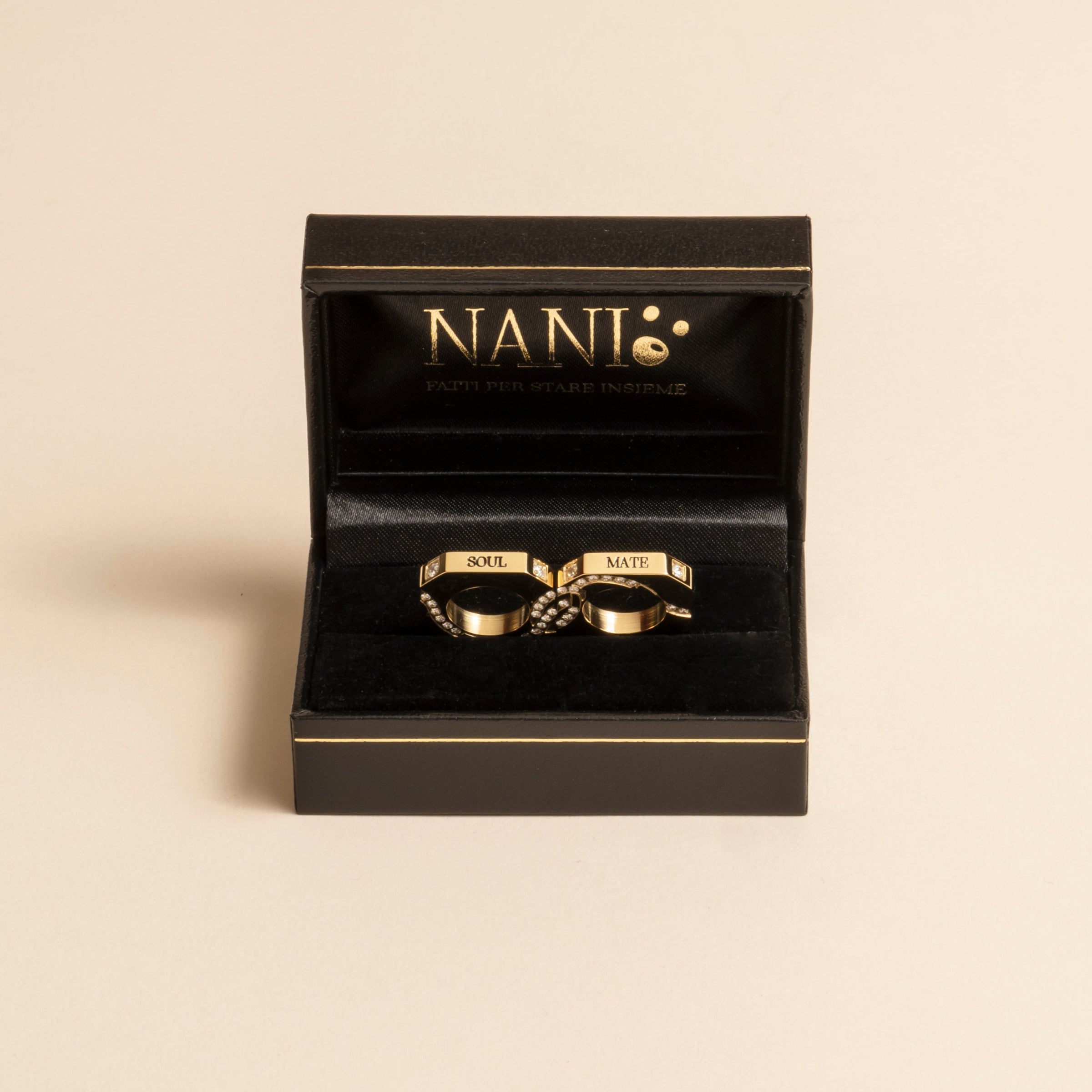 Matching Jewelry - PVD 14kt Gold with cubic zirconia