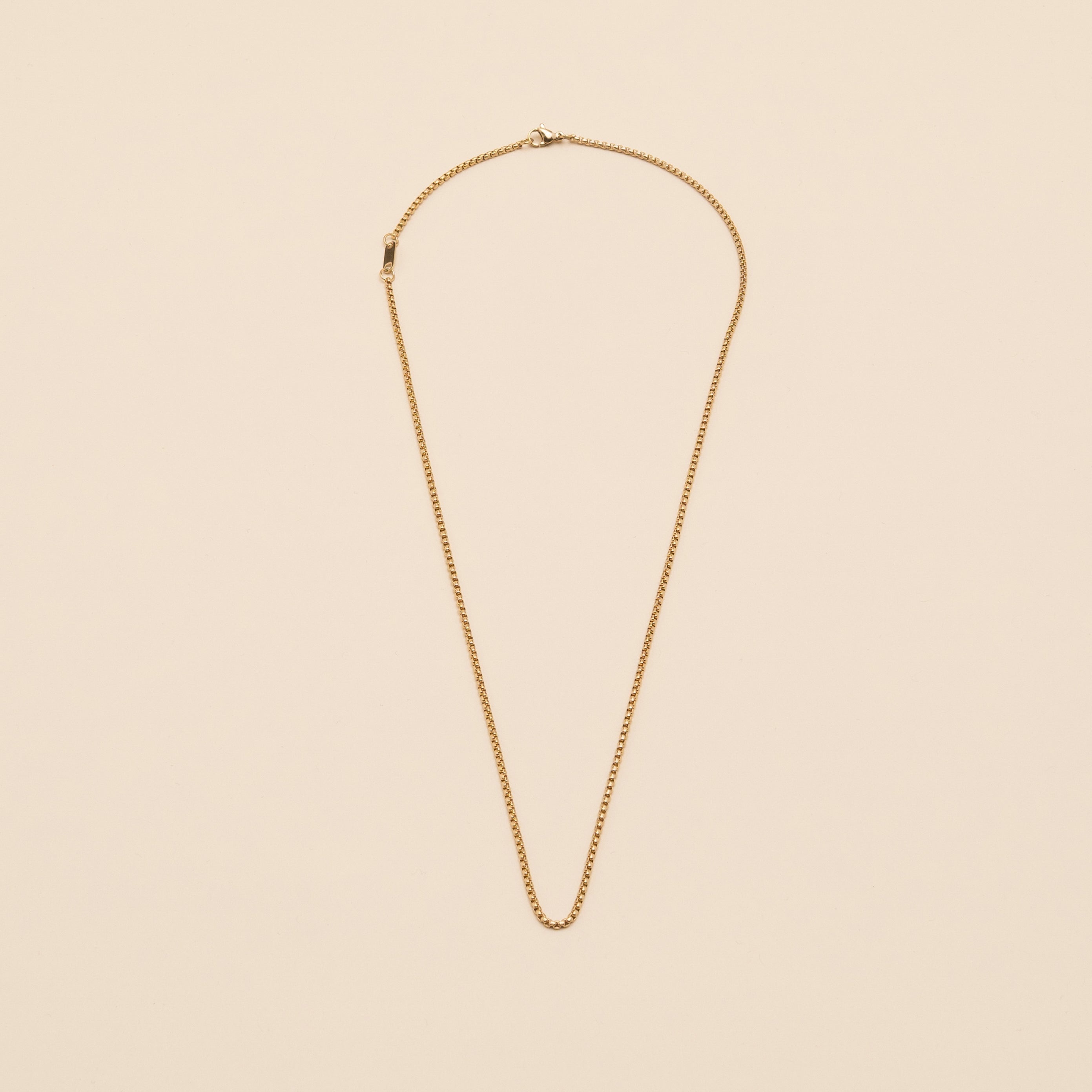 Venetian link necklace for matching jewellery