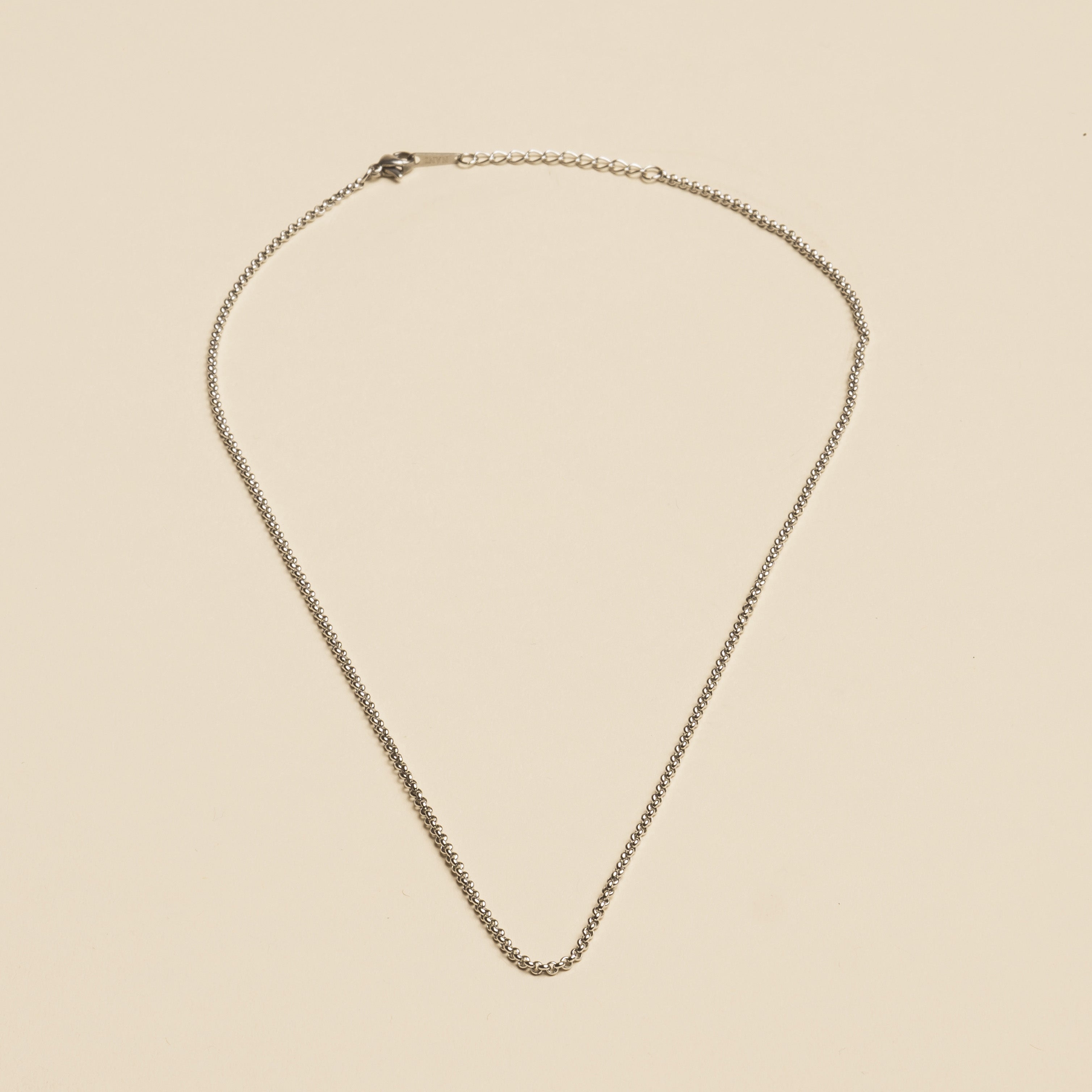 Rolò link necklace for matching jewellery