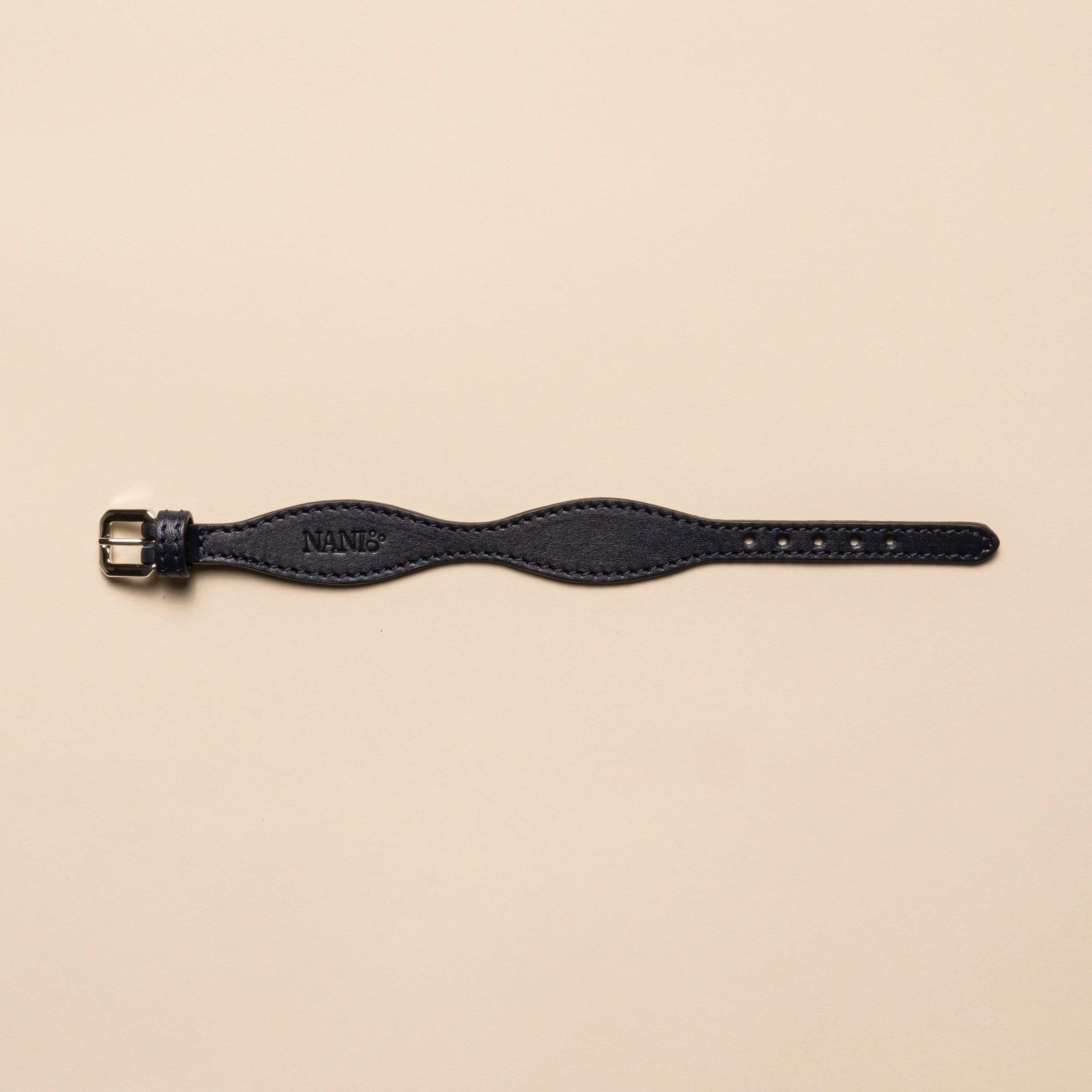 Matching Leather Bracelet  – Blue Gratitude