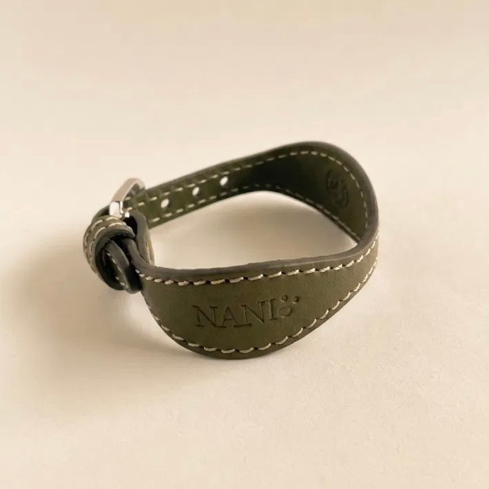 Bracelet en cuir – Vert