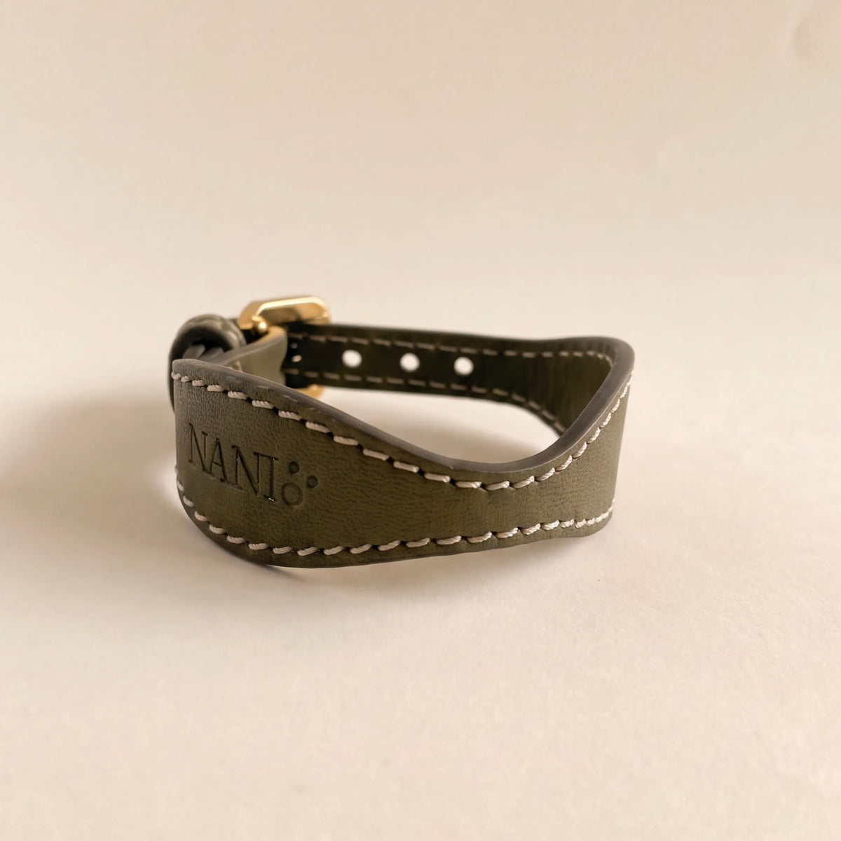 Bracelet en cuir – Vert