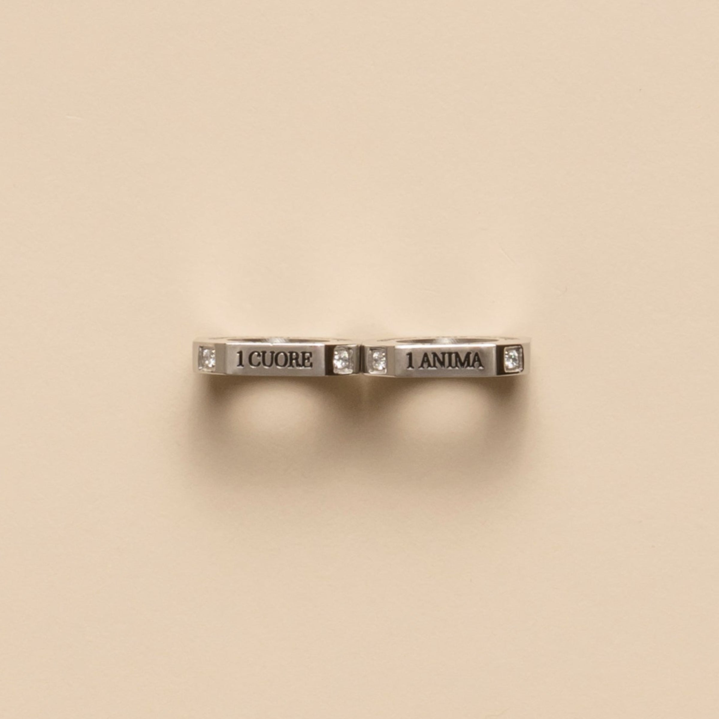 Matching Jewelry - Stainless Steel with cubic zirconia 