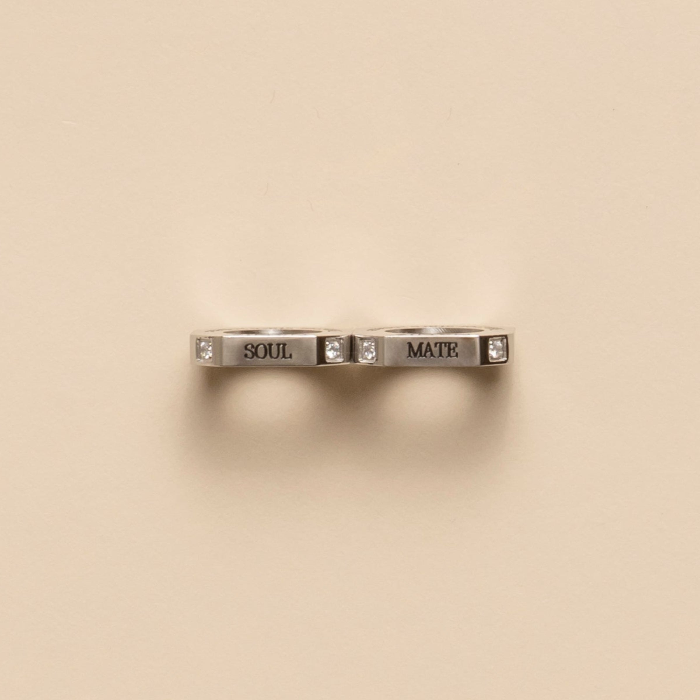Matching Jewelry - Stainless Steel with cubic zirconia 